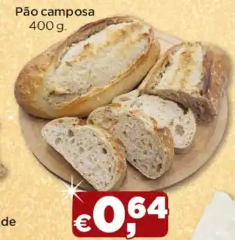 Pão camposa 400 g.