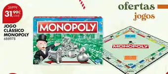 JOGO CLÁSSICO MONOPOLY