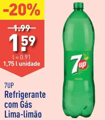 ALDI 7UP Refrigerante com Gás Lima-limão promoção