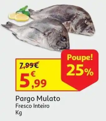 Pargo Mulato Fresco Inteiro Kg