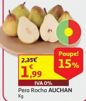 Auchan Pera Rocha AUCHAN Kg promoção