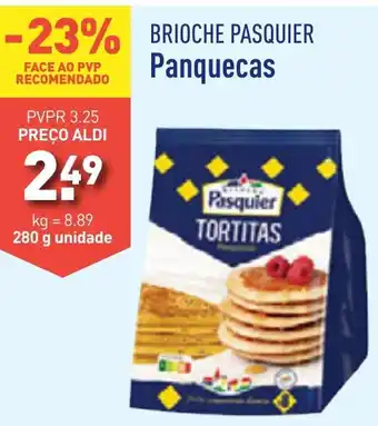 ALDI BRIOCHE PASQUIER Panquecas 280g promoção