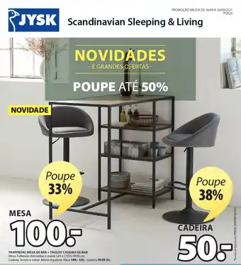 JYSK Taulov Cadeira de Bar promoção