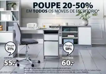 JYSK Abildholt Cadeira de Escritorio promoção