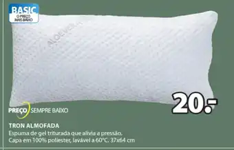 JYSK Preco Sempre Baixo - Tron Almofada promoção