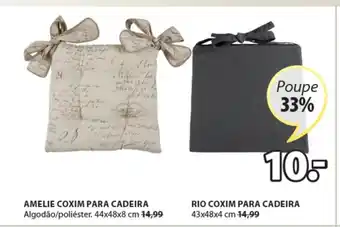 JYSK Amelie Coxim Para Cadeira / Rio Coxim Para Cadeira promoção
