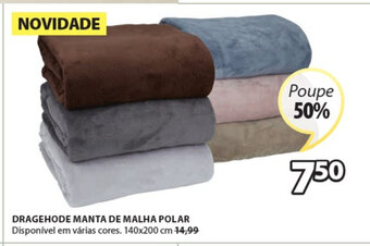 JYSK Dragehode Manta de Malha Polar promoção