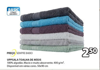 JYSK Preco Sempre Baixo - Uppsala Toalha de Maos promoção