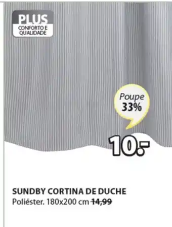 JYSK Sundby Cortina de Duche promoção