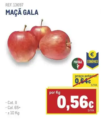 Makro MAÇÃ GALA promoção