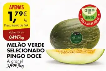 MELÃO VERDE SELECIONADO PINGO DOCE A granel