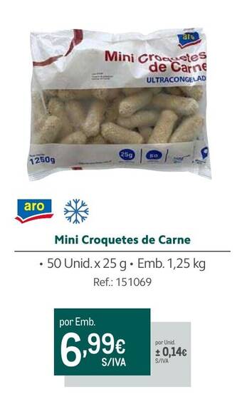 Makro Mini Croquetes de Carne promoção