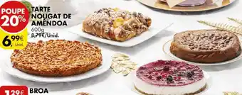 Pingo Doce TARTE NOUGAT DE AMÊNDOA 600g promoção