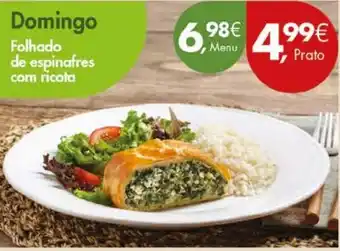 Pingo Doce Folhado de espinafres com ricota promoção
