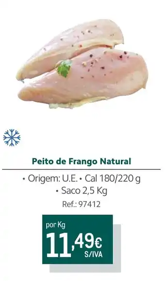 Makro Peito de Frango Natural promoção