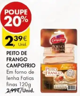 PEITO DE FRANGO CAMPOFRIO 120g
