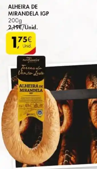 Pingo Doce ALHEIRA DE MIRANDELA IGP 200g promoção