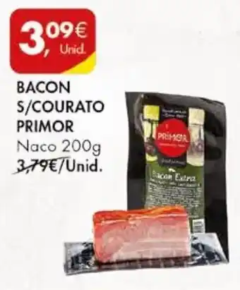 Pingo Doce BACON S/COURATO PRIMOR Naco 200g promoção