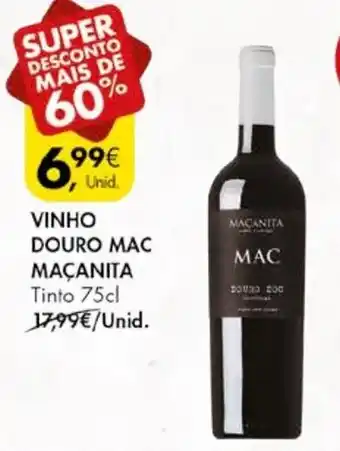 Pingo Doce VINHO DOURO MAC MAÇANITA Tinto 75cl promoção