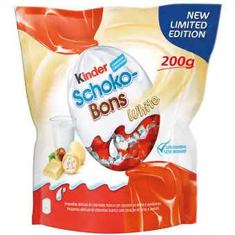 Continente Bombons de chocolate branco schoko-bons promoção