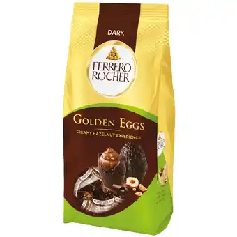 Continente Ovinhos de chocolate negro com recheio de creme e avelã golden promoção