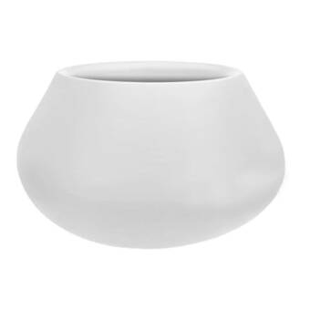 Brico Depôt Wellhome vaso de polietileno rotomoldado branco - 52 x 30cm promoção