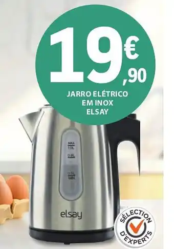E.Leclerc JARRO ELÉTRICO EM INOX ELSAY promoção