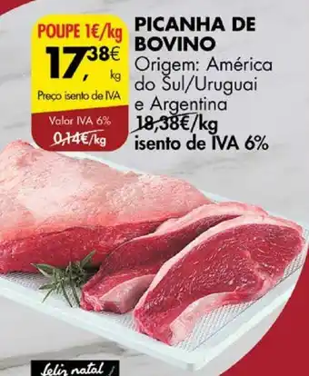 Pingo Doce PICANHA DE BOVINO kg promoção