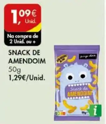 Pingo Doce SNACK DE AMENDOIM 50g promoção