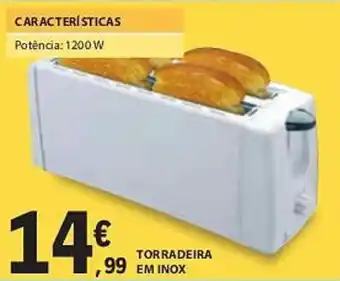 TORRADEIRA EM INOX