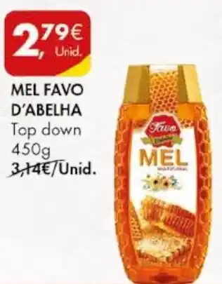 Pingo Doce MEL FAVO D'ABELHA Top down 450g promoção