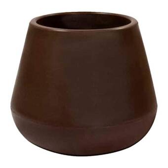 Brico Depôt Wellhome vaso de polietileno rotomoldado bronze - 41 x 35cm promoção