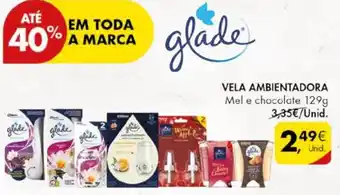 VELA AMBIENTADORA Mel e chocolate 129g
