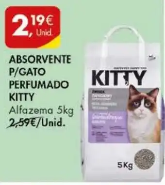 Pingo Doce ABSORVENTE P/GATO PERFUMADO KITTY Alfazema 5kg promoção