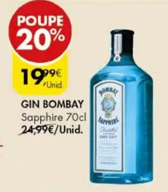 Pingo Doce GIN BOMBAY Sapphire 70cl promoção
