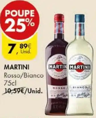 Pingo Doce MARTINI Rosso/Bianco 75cl promoção