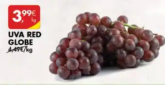 Pingo Doce UVA RED GLOBE kg promoção