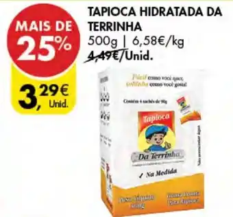 Pingo Doce TAPIOCA HIDRATADA DA TERRINHA 500g promoção