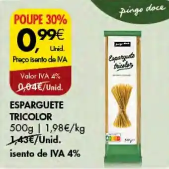 ESPARGUETE TRICOLOR 500g