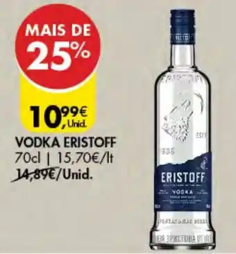 Pingo Doce VODKA ERISTOFF 70cl promoção