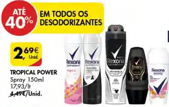 Pingo Doce TROPICAL POWER Spray 150ml promoção