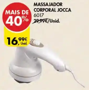 Pingo Doce MASSAJADOR CORPORAL JOCCA 6017 promoção