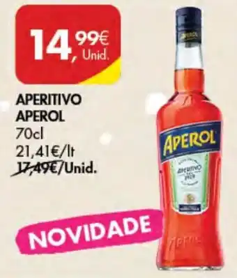 Pingo Doce APERITIVO APEROL 70cl promoção