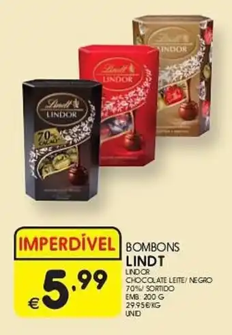 Meu Super BOMBONS LINDT promoção