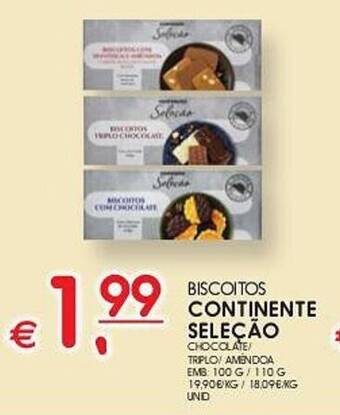 Meu Super BISCOITOS CONTINENTE SELEÇÃO promoção
