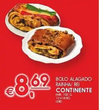 Meu Super BOLO ALAGADO RAINHA/ REI CONTINENTE EMB: 700 G promoção