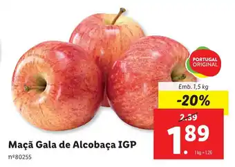 Lidl Maçã Gala de Alcobaça IGP Emb. 1,5 kg promoção