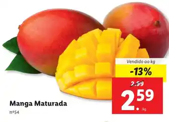 Lidl Manga Maturada Vendido ao kg promoção