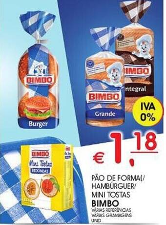 Meu Super PÃO DE FORMA[/ HAMBURGUER/ MINI TOSTAS BIMBO promoção