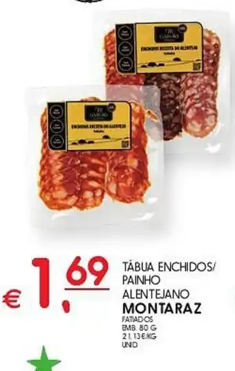 TÁBUA ENCHIDOS/ PAINHO ALENTEJANO MONTARAZ